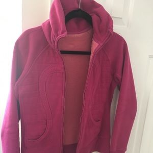 lululemon athletica Tops - Lululemon fleece lined zip up lululemon athletica Tops - Lululemon fleece lined zip up